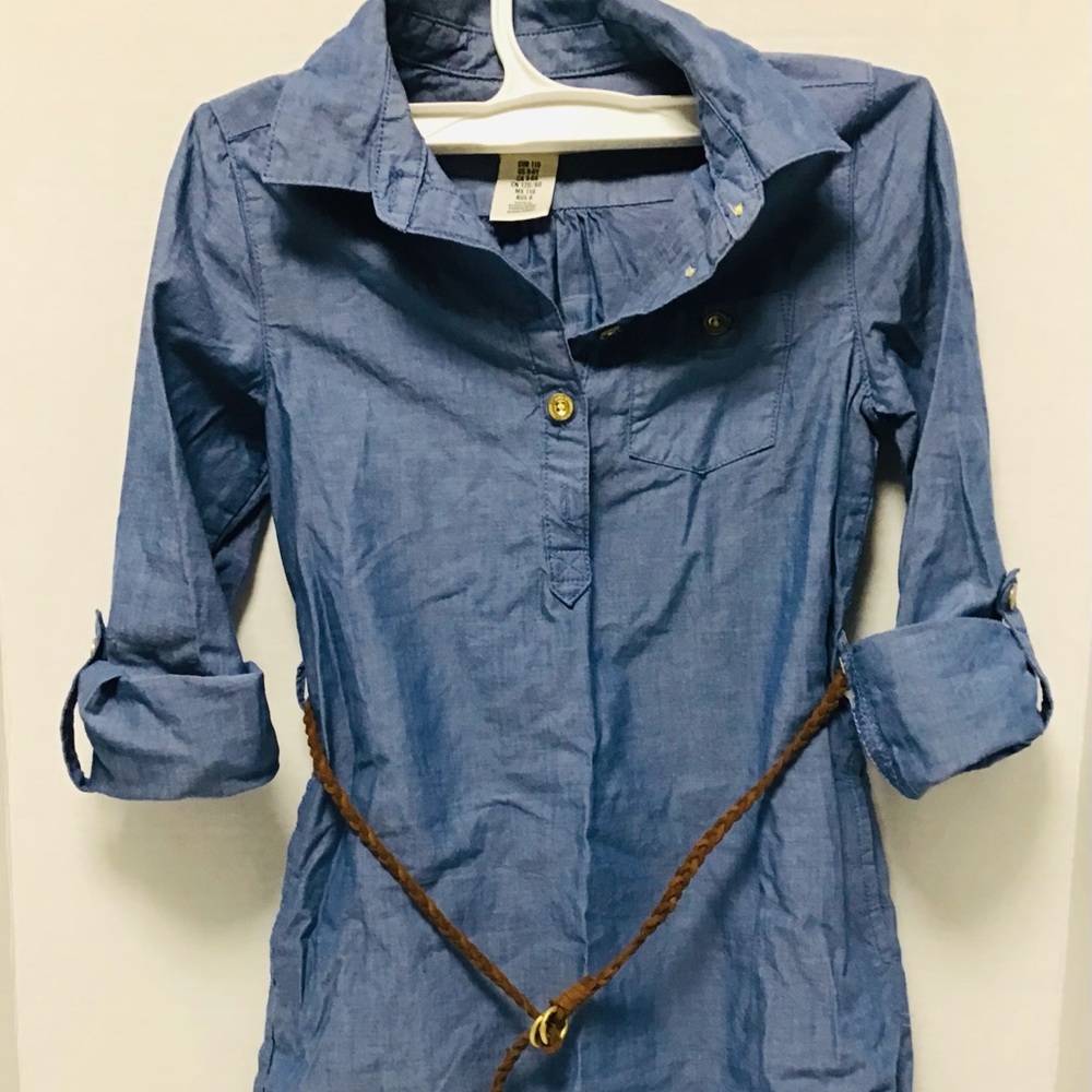 L.o.o.g. little girl jeans look dress size 5/6. Almost new condition.
